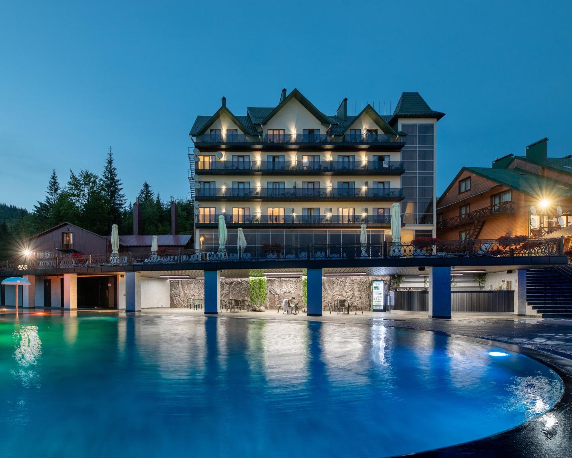 Hotel Podgorie Spa Bukovel Dış mekan fotoğraf